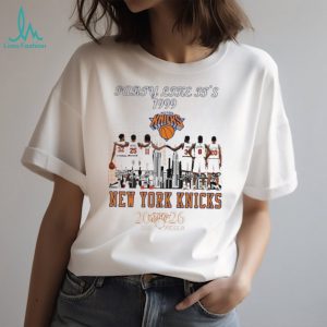 New York Knicks party like it’s 1999 skyline shirt