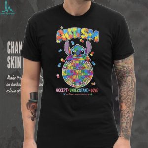 New York Yankees Autism Awareness Stitch Puzzle Shirt