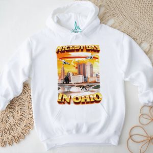 Nicest day in Ohio cityscape scene graphic shirt
