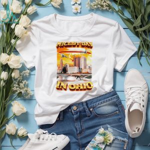 Nicest day in Ohio cityscape scene graphic shirt