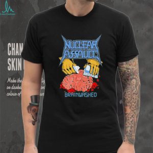 Nuclear assault brainwashed illustration shirt