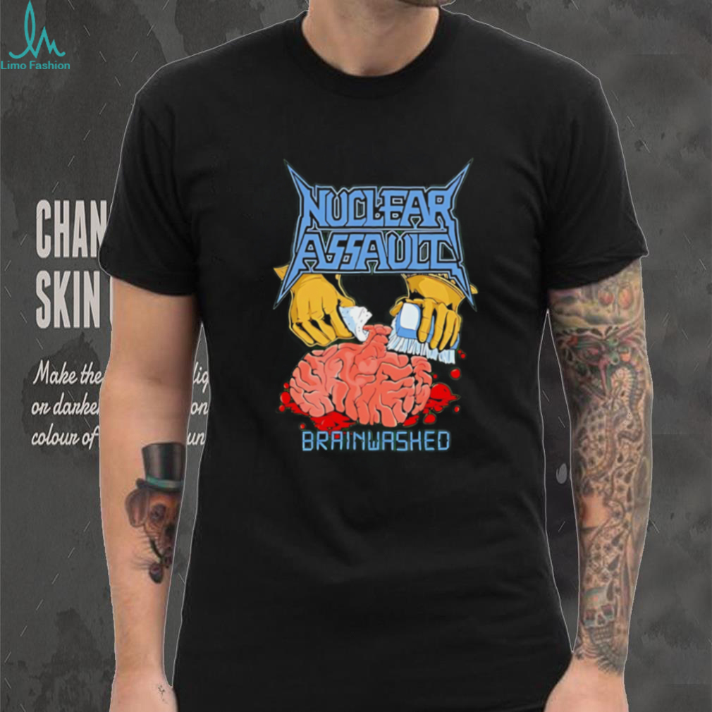 Nuclear assault brainwashed illustration shirt Nuclear assault brainwashed illustration shirt