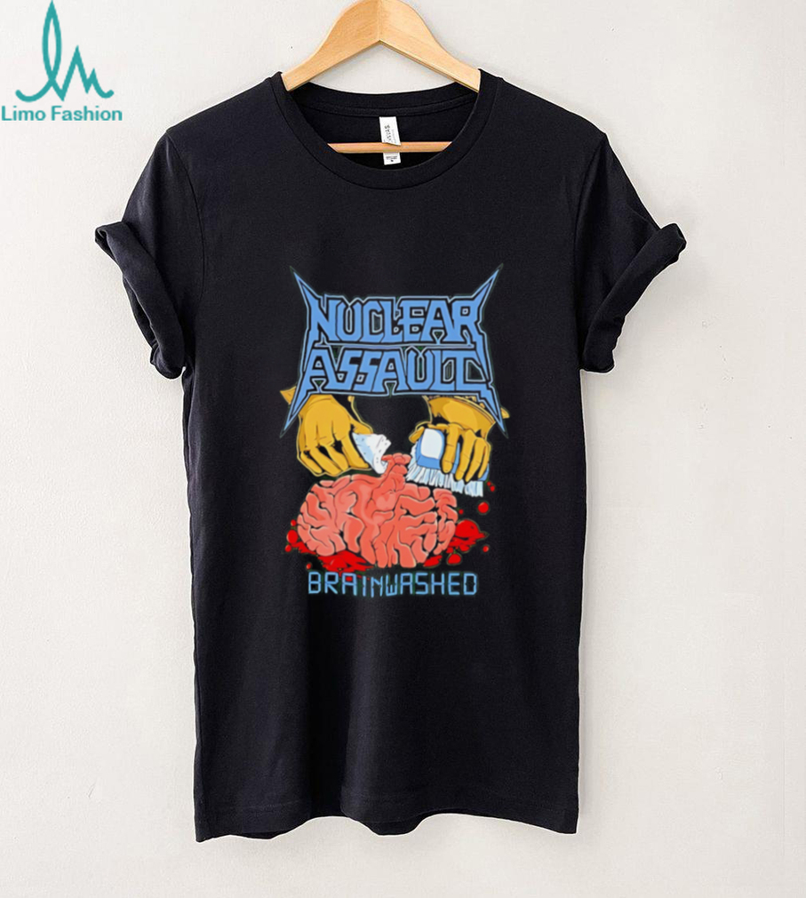 Nuclear assault brainwashed illustration shirt Nuclear assault brainwashed illustration shirt