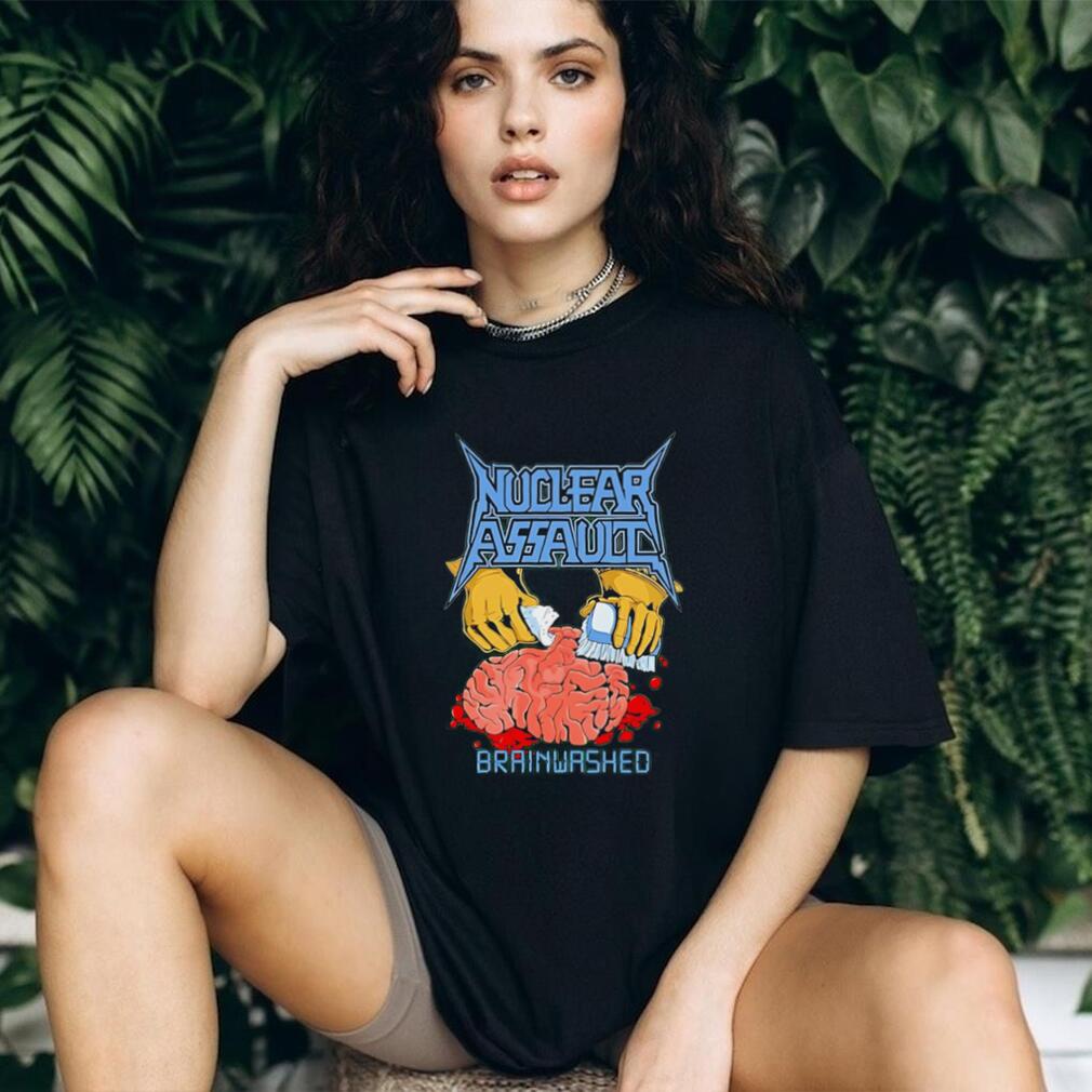 Nuclear assault brainwashed illustration shirt Nuclear assault brainwashed illustration shirt