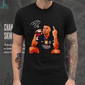 Paris Saint Germain Desire Doue Middle finger signature shirt