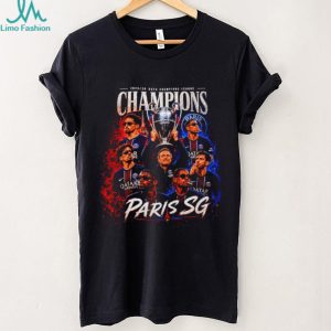Paris Saint Germain FC UEFA Champions League 2025 26 Champions graphic shirt