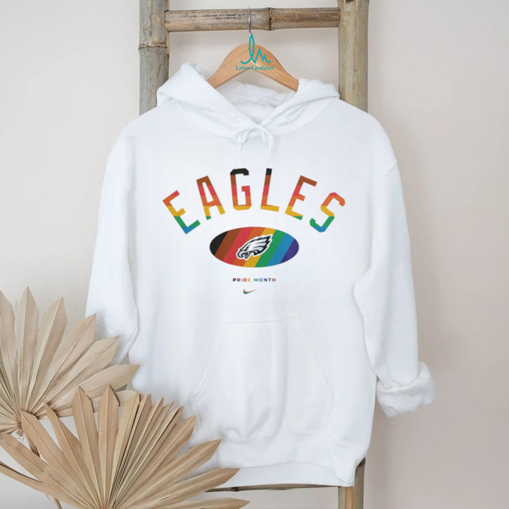 Philadelphia Eagles Pride Month Rainbow logo shirt Philadelphia Eagles Pride Month Rainbow logo shirt