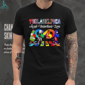 Philadelphia accept understand love mascot shirt