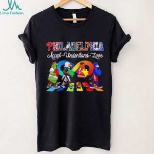 Philadelphia accept understand love mascot shirt