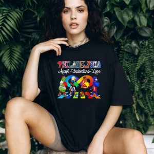 Philadelphia accept understand love mascot shirt