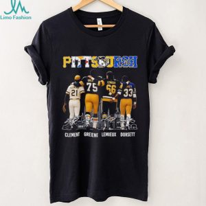 Pittsburgh Clement Greene Lemieux Dorsett signature shirt
