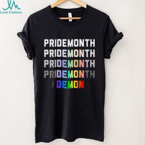 Pridemonth to demon shirt