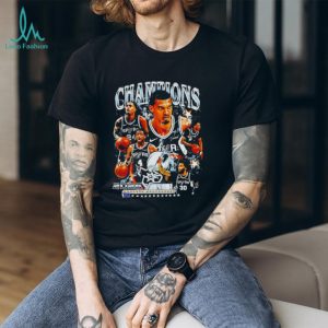 San Antonio Spurs 2026 Western Conference Champions team collage shirt