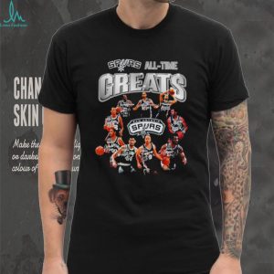 San Antonio Spurs All Time Greats shirt