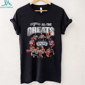 San Antonio Spurs All Time Greats shirt