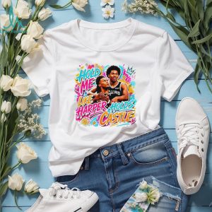 San Antonio Spurs Dylan Harper and Stephon Castle Hold Me Like Harper Holds Castle shirt