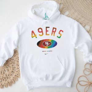 San Francisco 49ers Pride Month Rainbow logo shirt