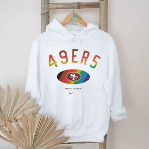 San Francisco 49ers Pride Month Rainbow logo shirt