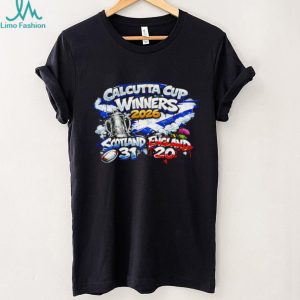 Scotland Calcutta Cup Winners 2026 shirt