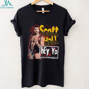 Scott Hall hey yo the bad guy signature shirt Scott Hall hey yo the bad guy signature shirt