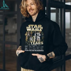 Star Wars 50 Years Anniversary Thank You Memories Shirt