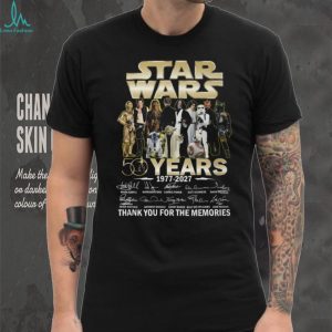 Star Wars 50 Years Anniversary Thank You Memories Shirt