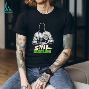 Still hustling pro wrestling illustration shirt