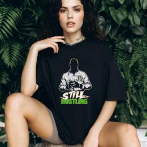 Still hustling pro wrestling illustration shirt