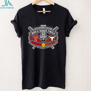Texas Tech Red Raiders vs Texas Longhorns 2026 NCAA WCWS Finals Infield Fly Match Up shirt
