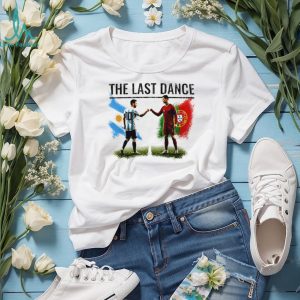 The Last Dance Messi and Ronaldo graphic shirt