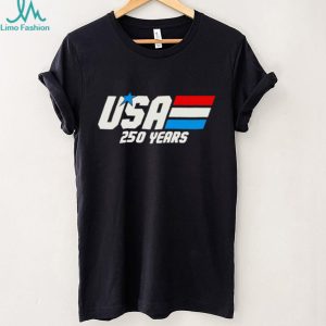 USA 250 years Racing logo shirt