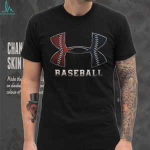 USA Flag Baseball Logo Performance Style Athletic Shirt