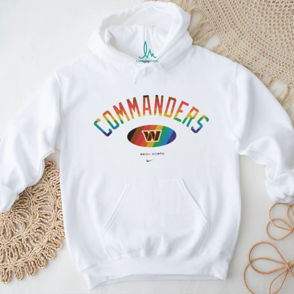 Washington Commanders Pride Month Rainbow logo shirt Washington Commanders Pride Month Rainbow logo shirt