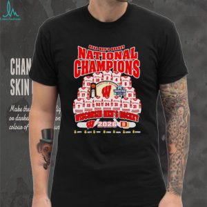 Wisconsin Men’s Hockey 2026 NCAA Men’s Hockey National Champions shirt