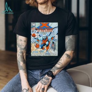 X Factor of the Knicks Jose Alvarado New York Knicks comic shirt X Factor of the Knicks Jose Alvarado New York Knicks comic shirt