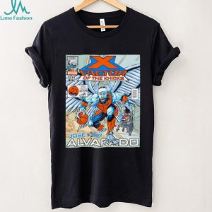 X Factor of the Knicks Jose Alvarado New York Knicks comic shirt
