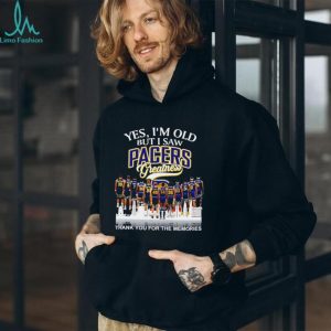 Yes I’m old but I saw Indiana Pacers greatness thank you for the memories shirt