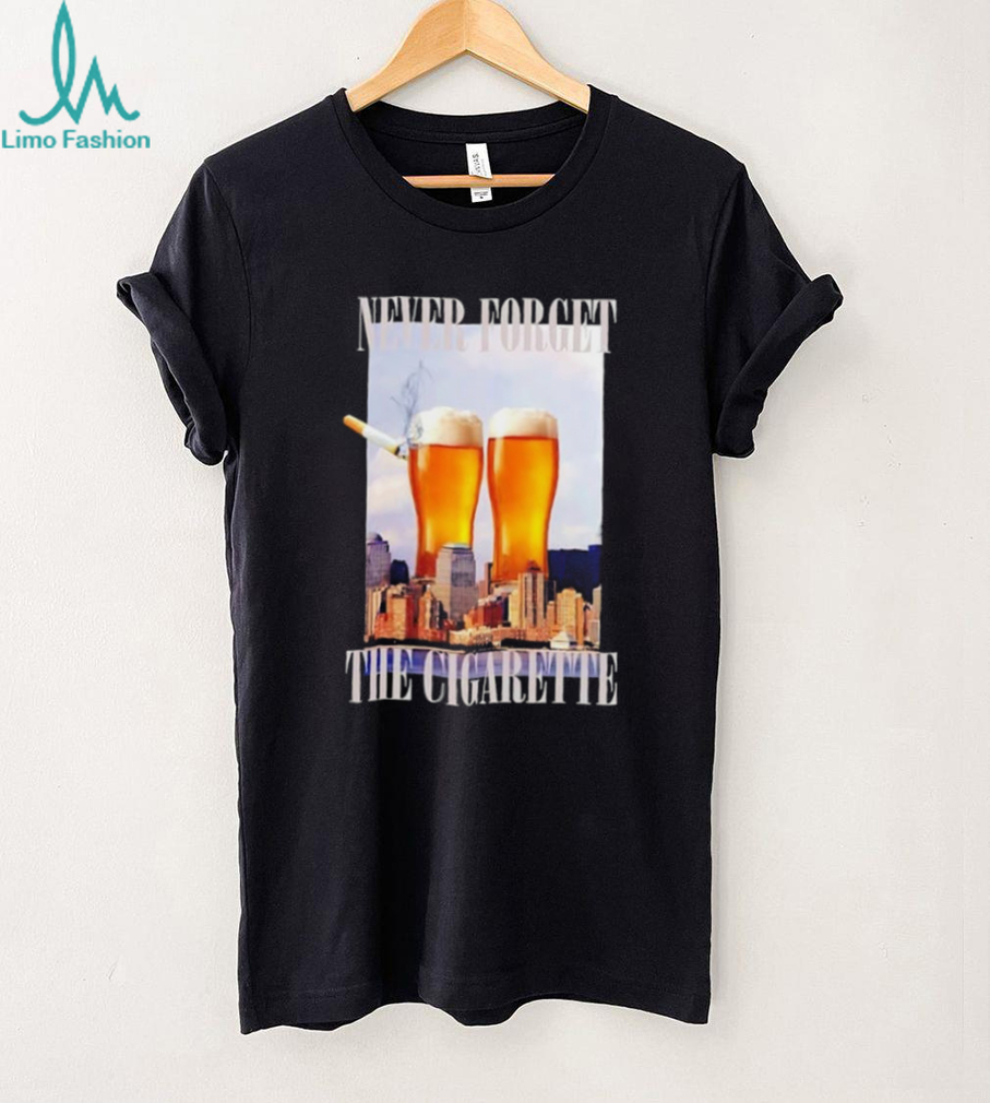 cigarette and beer shirt Funny Shirt, Alcohol Beer Funny Offensive Shirt, Funny Party Shirt, Stupid Meme Shirt, Funny Meme Shirt, Brain Rot with the option to print on front or back Beer and Cigarette T-shirt, Alcohol