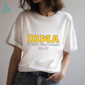 Iowa Hawkeyes Football Rivalry 20 19 Score T Shirt Iowa Hawkeyes Football Rivalry 20 19 Score T Shirt