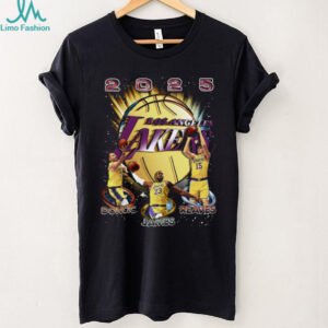 2025 Los Angeles Lakers Basketball T Shirt