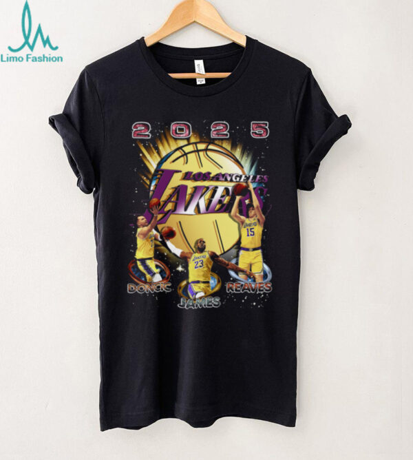 2025 Los Angeles Lakers Basketball T Shirt