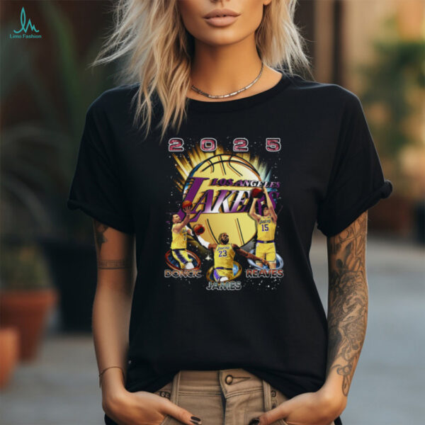 2025 Los Angeles Lakers Basketball T Shirt