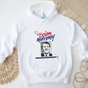 Brian Mulroney vintage poster shirt