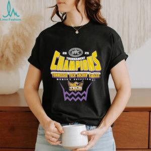 Tennessee Tech Golden Eagles 2025 OVC Women’s Basketball Conference Tournament Champions T Shirt