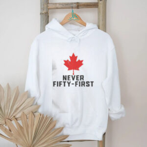 Awesome Never 51st State Canada Flag T Shirt