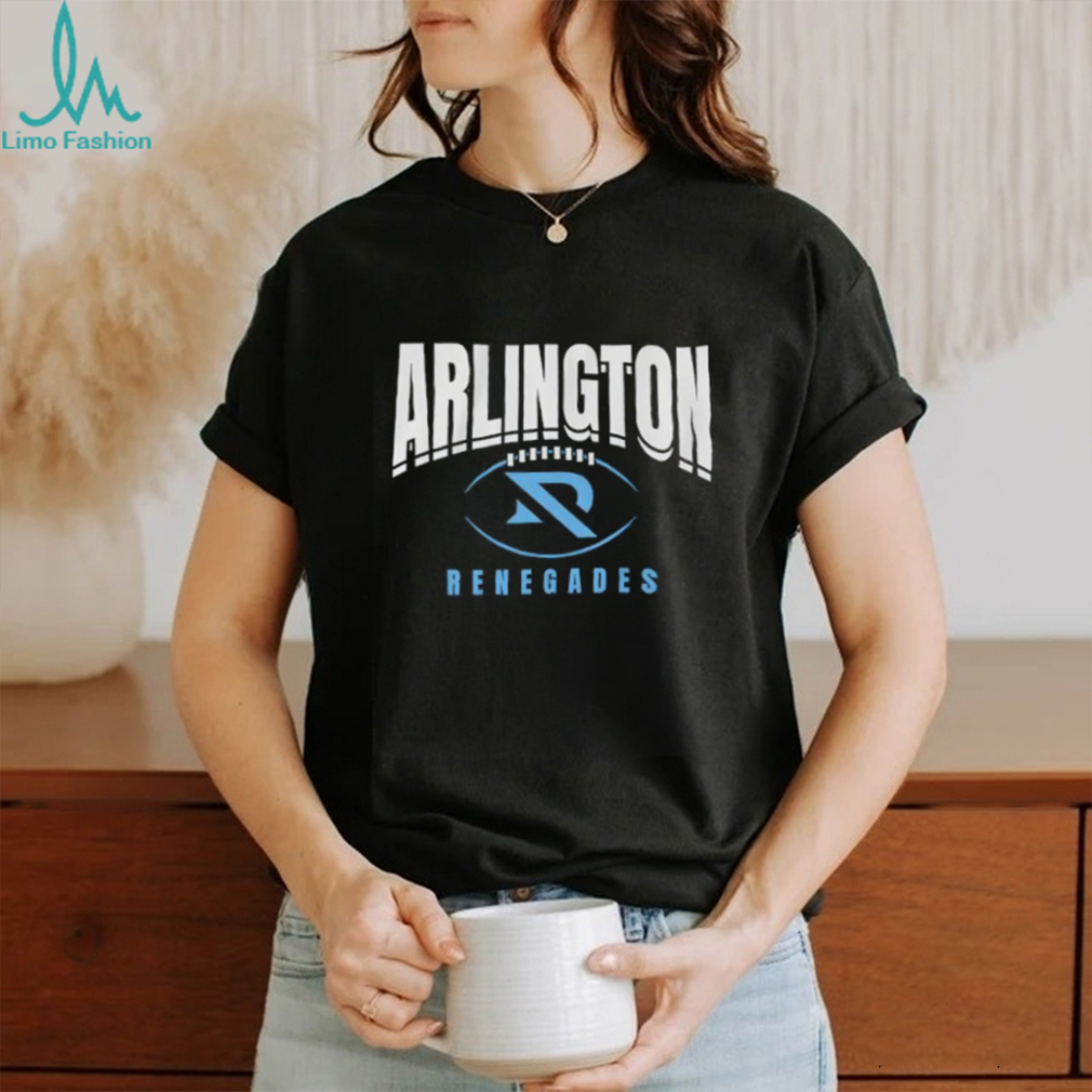 Arlington Renegades Football Outline logo shirt