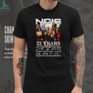 NICS 22 Years 2003 2025 Thank You For The Memories signature shirt