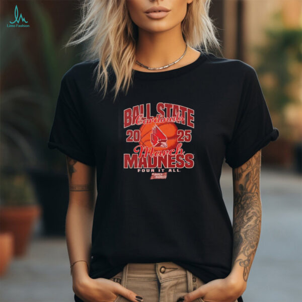 Ball State Cardinals March Madness four it all 2025 shirt