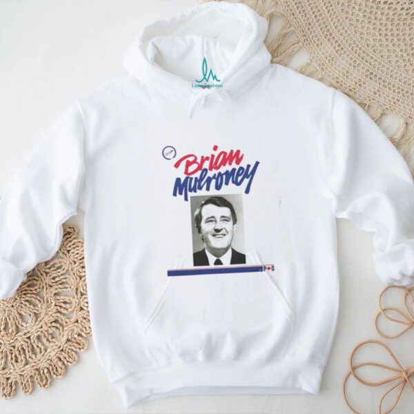 Brian Mulroney vintage poster shirt