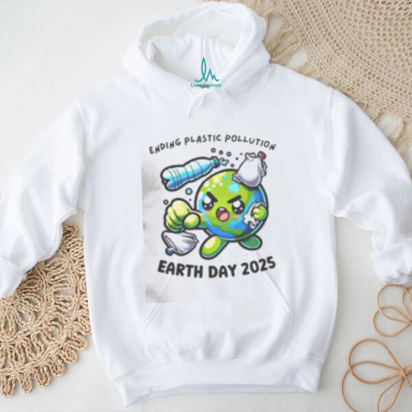 Cute World Environment Day 2025 Ending Plastic T Shirt